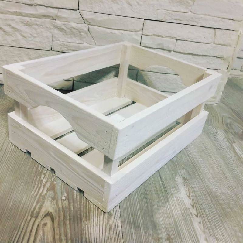 дерев'яний контейнер для овочей